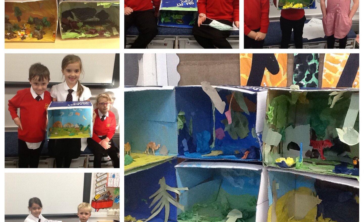 Image of Animal Habitat Dioramas